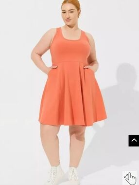 Torrid Foxy Skater Mini Dress